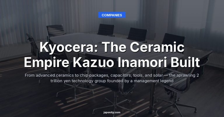 Kyocera: The Ceramic Empire Kazuo Inamori Built