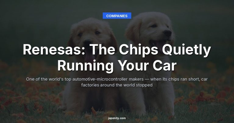 Renesas: The Chips Quietly Running Your Car