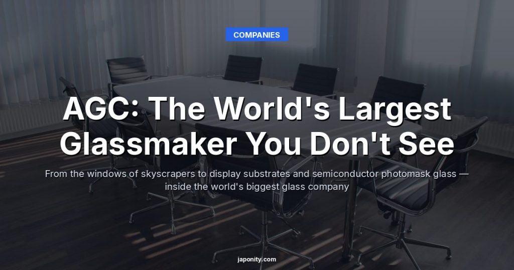 AGC: The World's Largest Glassmaker You Don't See