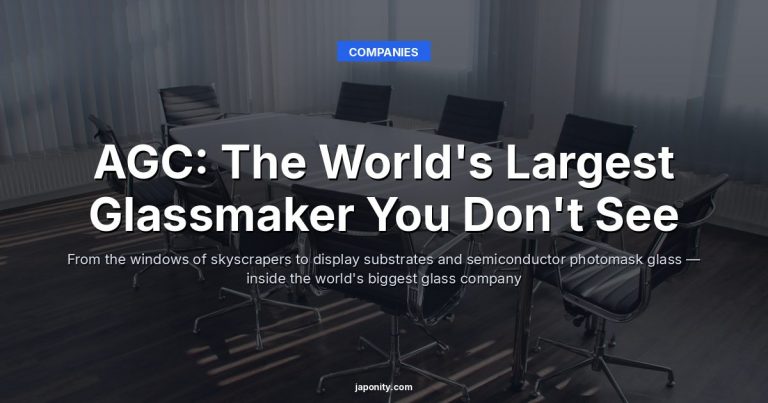 AGC: The World's Largest Glassmaker You Don't See