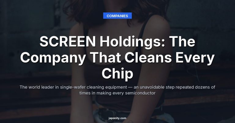 SCREEN Holdings: The Company That Cleans Every Chip