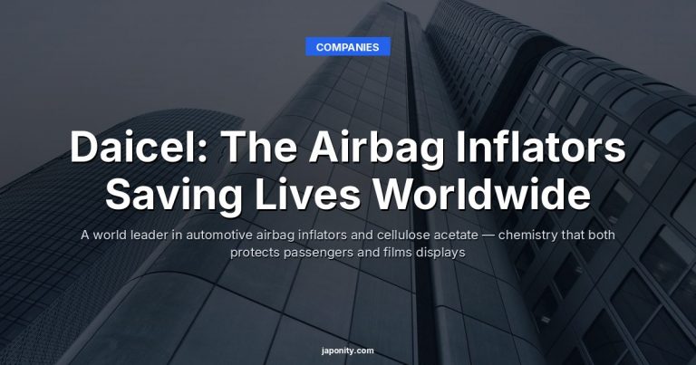 Daicel: The Airbag Inflators Saving Lives Worldwide