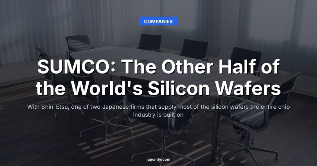 SUMCO: The Other Half of the World's Silicon Wafers