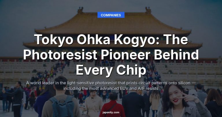 Tokyo Ohka Kogyo: The Photoresist Pioneer Behind Every Chip