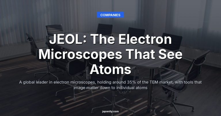 JEOL: The Electron Microscopes That See Atoms