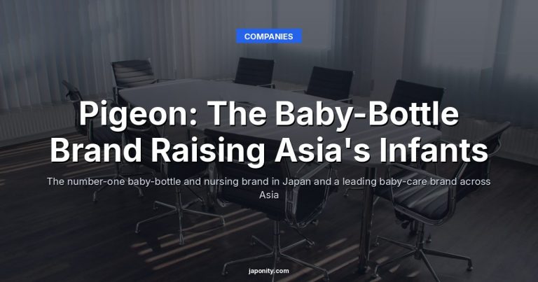 Pigeon: The Baby-Bottle Brand Raising Asia's Infants