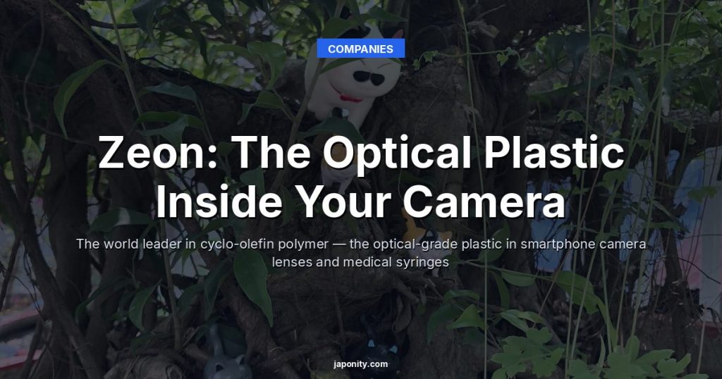 Zeon: The Optical Plastic Inside Your Camera