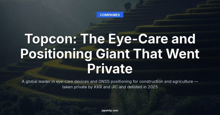 Topcon: The Eye-Care and Positioning Giant That Went Private