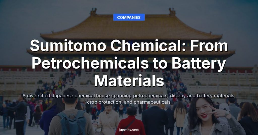 Sumitomo Chemical: From Petrochemicals to Battery Materials