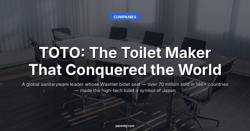TOTO: The Toilet Maker That Conquered the World