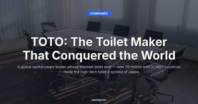 TOTO: The Toilet Maker That Conquered the World