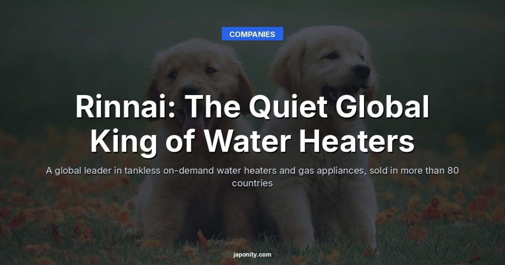 Rinnai: The Quiet Global King of Water Heaters