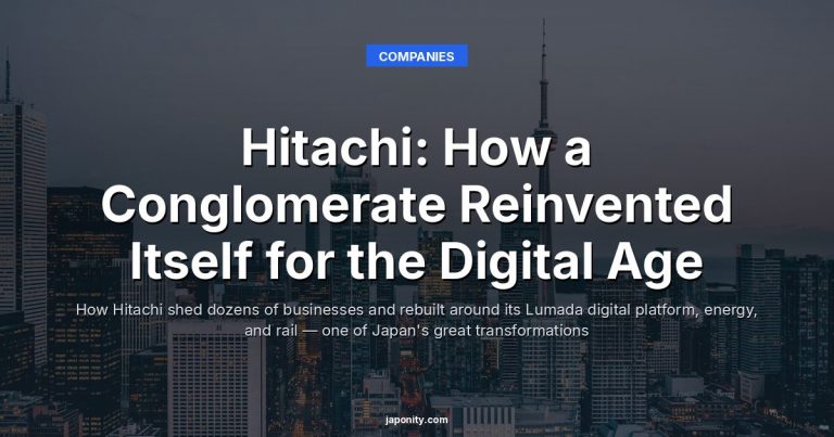 Hitachi: How a Conglomerate Reinvented Itself for the Digital Age