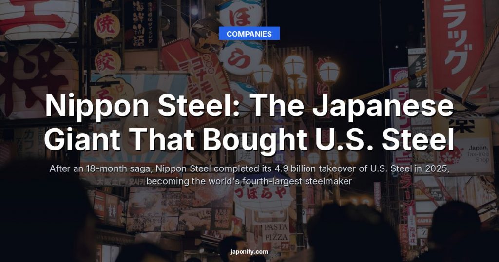 Nippon Steel: The Japanese Giant That Bought U.S. Steel
