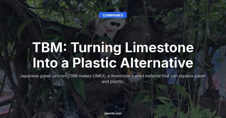 TBM: Turning Limestone Into a Plastic Alternative