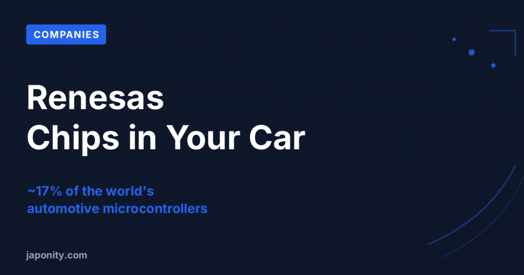 Renesas: The Chips Quietly Running Your Car