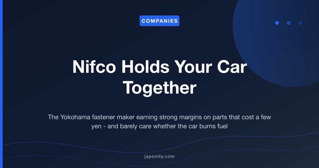 Nifco Holds Your Car Together - Japonity