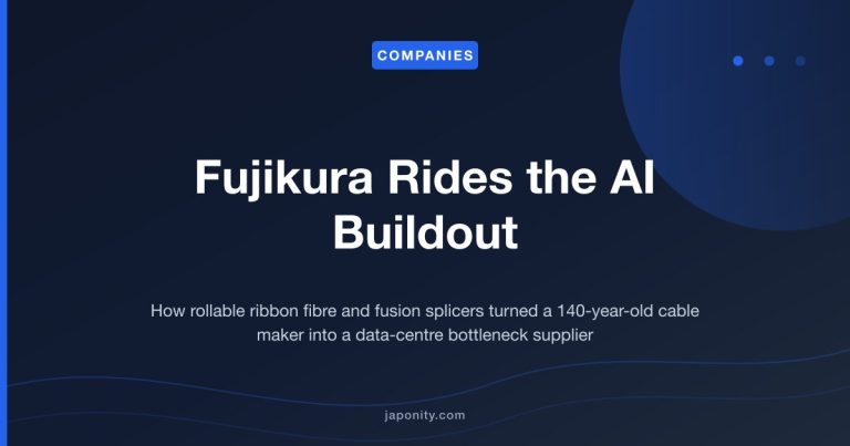 Fujikura Rides the AI Buildout - Japonity