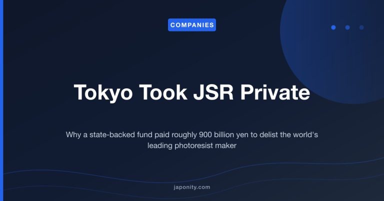 Tokyo Took JSR Private - Japonity