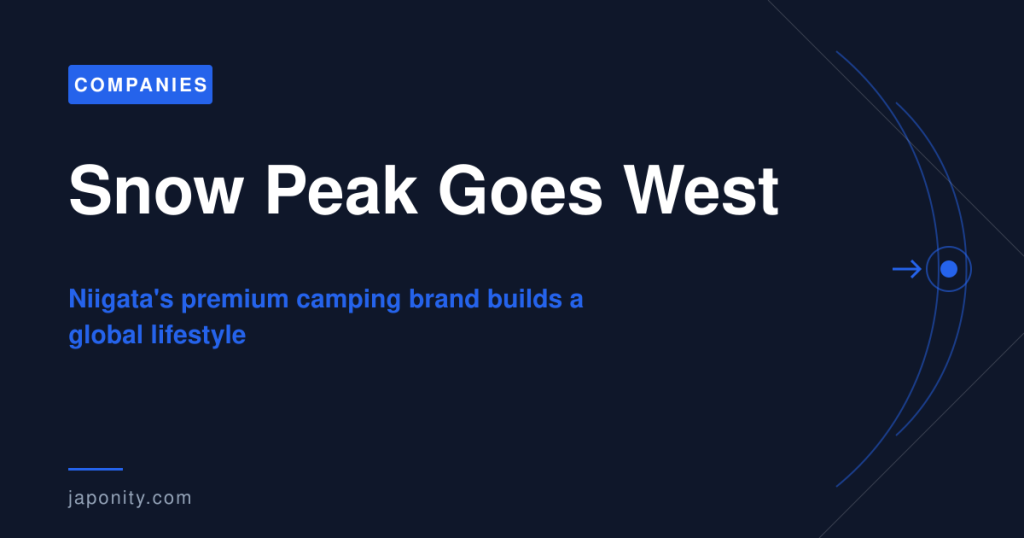 Snow Peak Goes West eyecatch