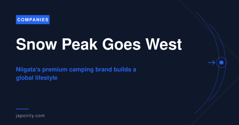 Snow Peak Goes West eyecatch