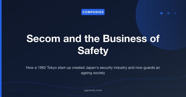 Secom and the Business of Safety - Japonity company profile