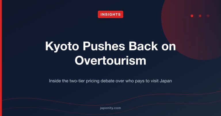 Kyoto Pushes Back on Overtourism