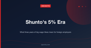 Shunto's 5% Era