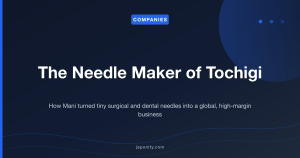 Mani surgical and dental needle maker from Tochigi