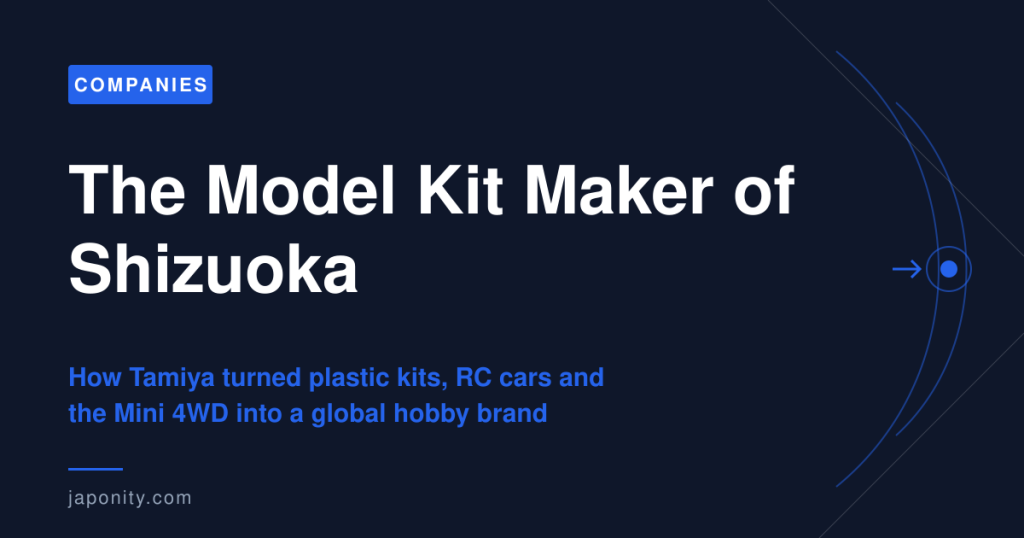 Tamiya, the Shizuoka model kit maker behind Mini 4WD