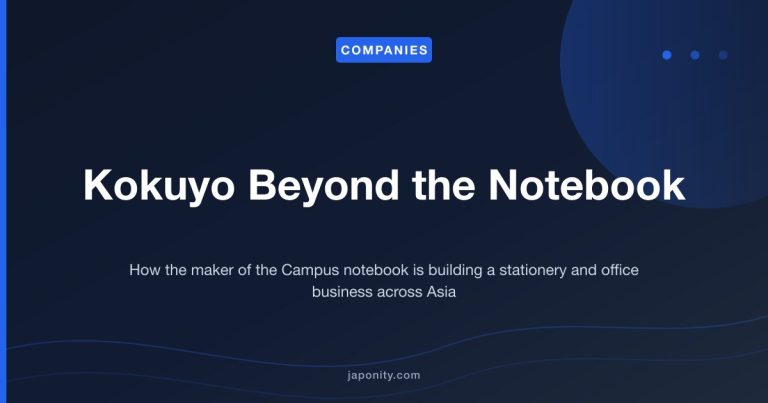 Kokuyo Beyond the Notebook - Japonity Companies eyecatch